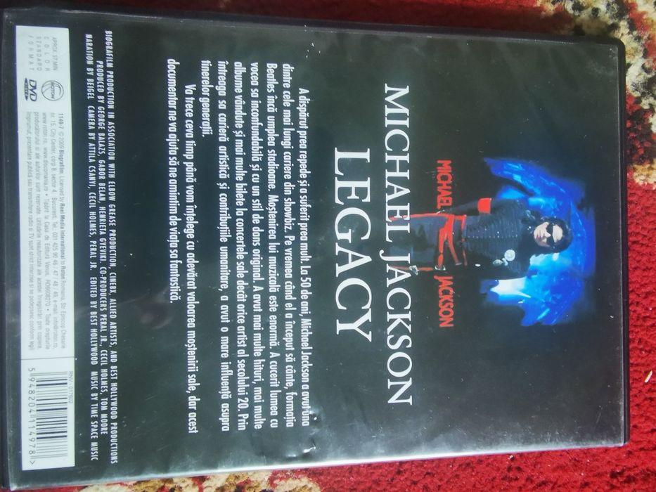 Dvd Michael Jackson Legacy