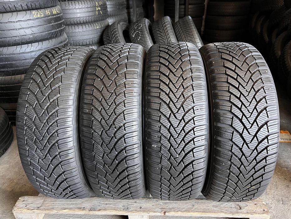 4 anvelope iarna 205/55/16 , Continental , 8 mm