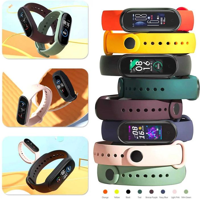 !!! OFERTA !!! 3 buc + 1 buc gratis - Curele Xiaomi MiBand 2-3-4-5-6