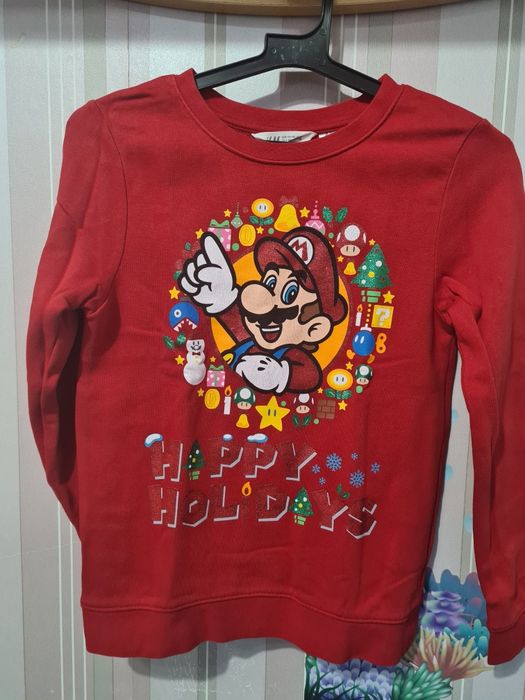 Коледна блуза за момче 140