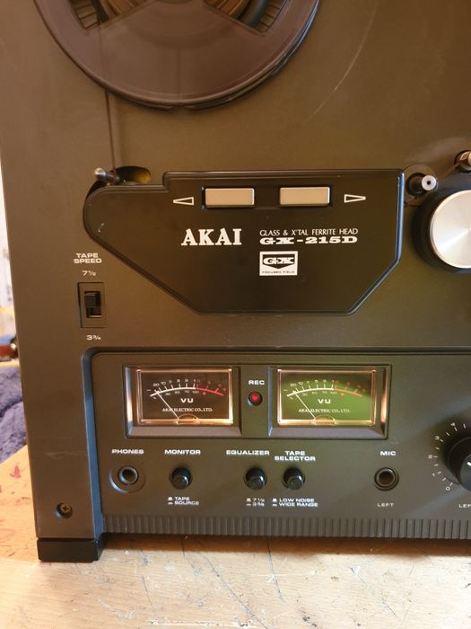 Magnetofon Akai Gx215D autorevers negru