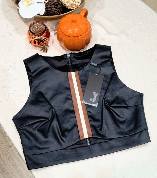 Къси панталони с колан и висока талия Junona Юнона топ бюстие риза