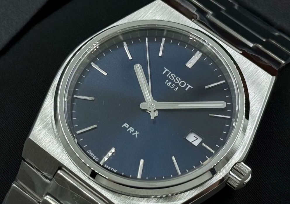 Часы tissot prx синие новые