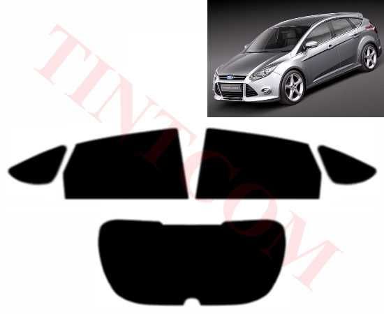 Ford Focus (5 врати, хечбек,11 -18)-Фолио за затъмняване на стъкла