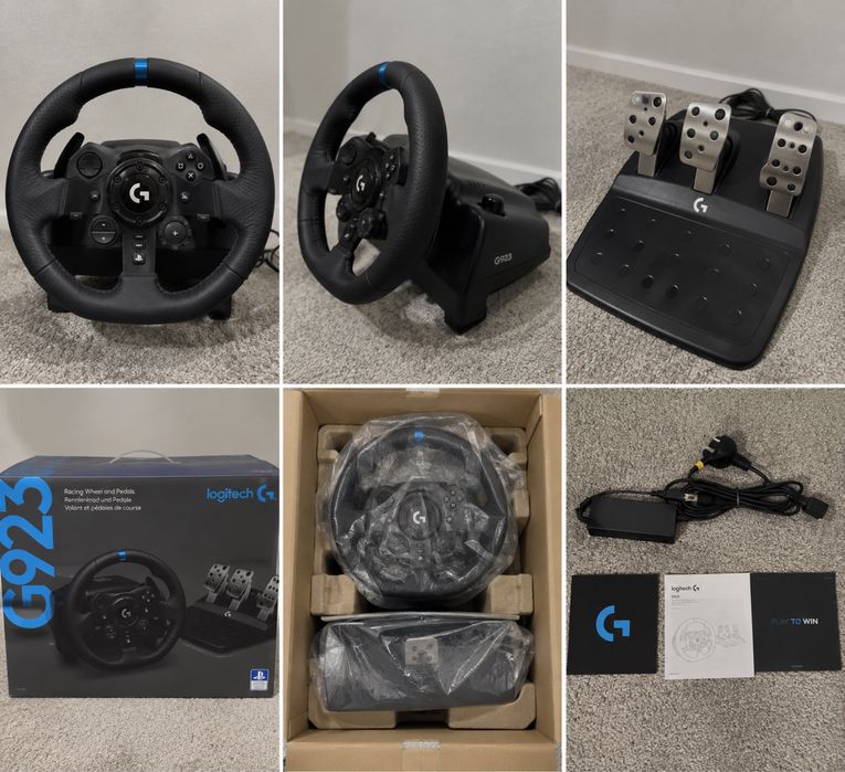 logitech g923. Европейская вилка и гарантия