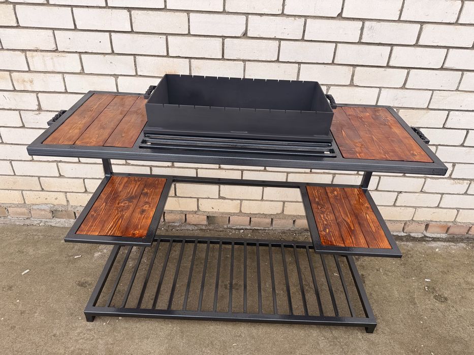 Мангал в стиле лофт