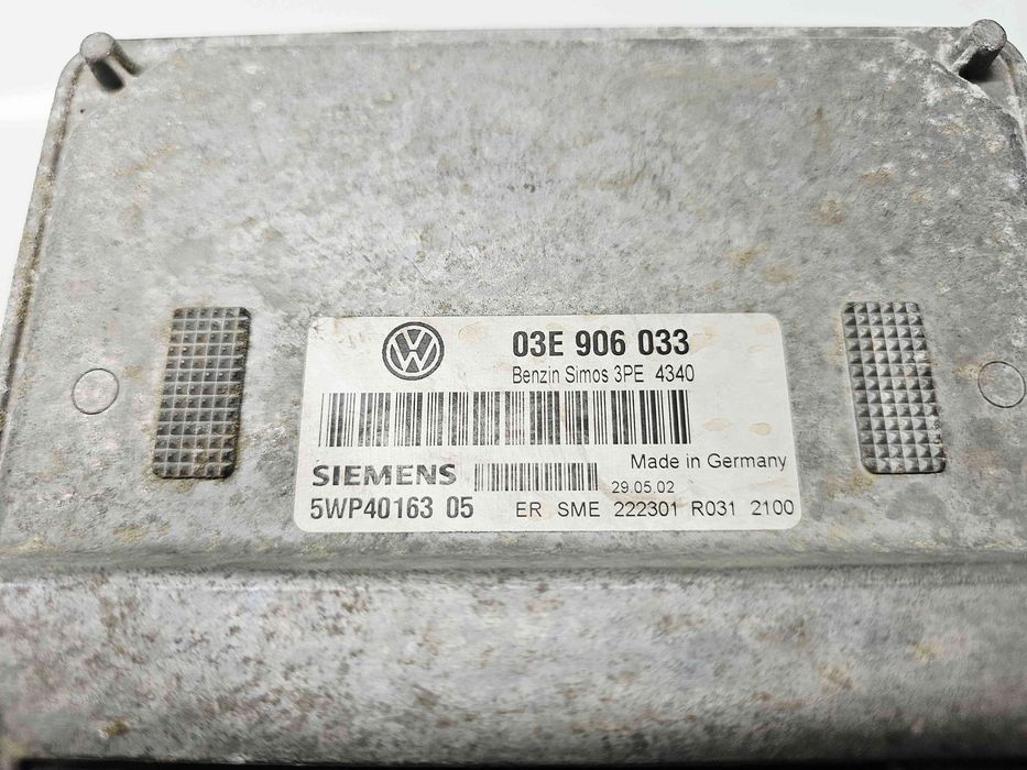 Calculator motor ECU Volkswagen Polo (9N) [Fabr 2001-2008] 03E906033 1
