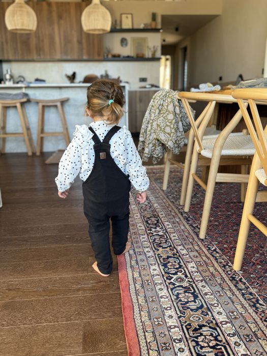 Елегантна момичешка риза 12-24м