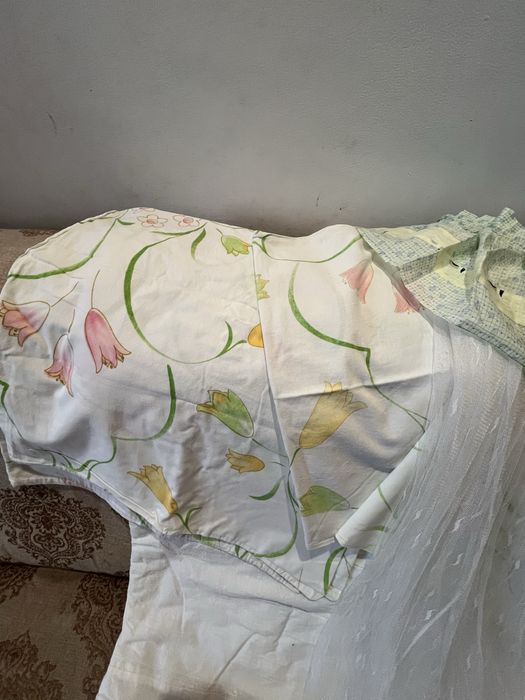 Комплект детского постельного белья с балдахином