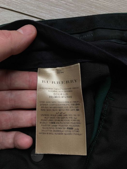 Burberry LONDON женски елегантен копринен панталон панталони UK12 / 38