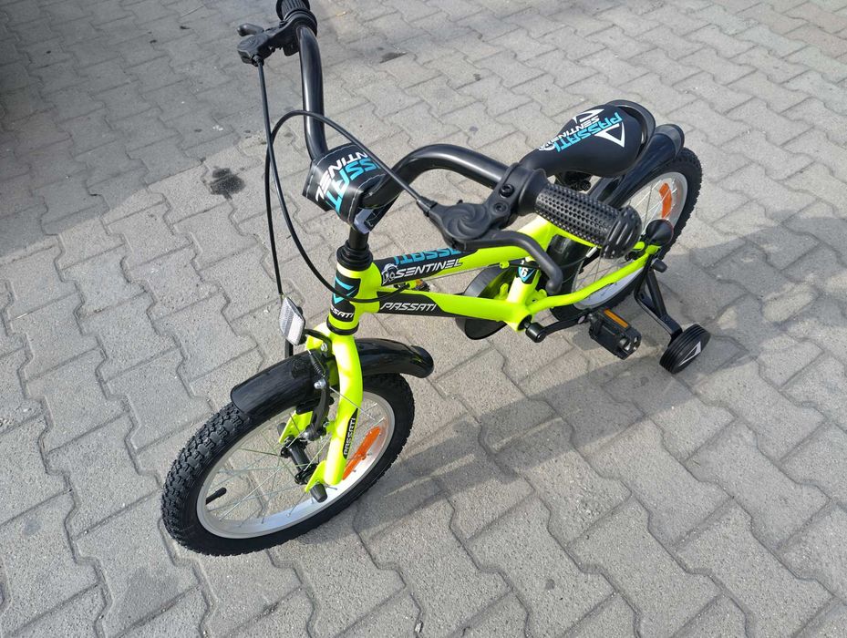 PASSATI Алуминиев велосипед 16" SENTINEL жълт