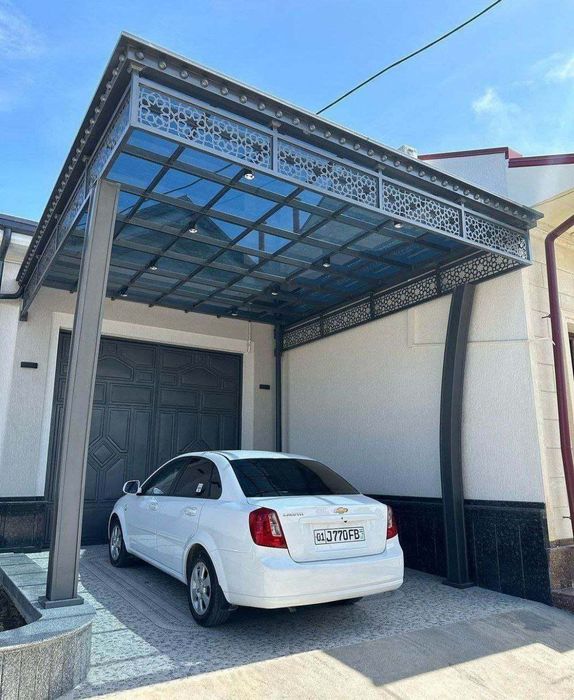 Навес казирок перилла решетка