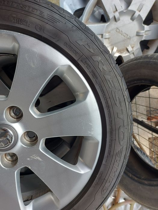 Vand set jante 5x17 cu cauciucuri de vara 225/50 R17 98Y