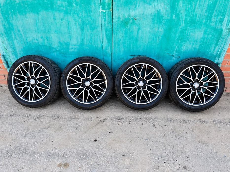 Диски HRE R17 4,98/100 с летней резиной!