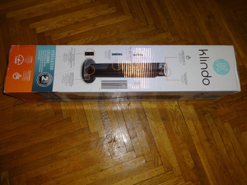 -40 % Reducere, Ventilator Turn cu Telecomanda, KLINDO KTF30RC-17. NOU