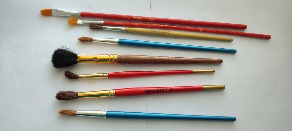 Набор художественных кистей (11 штук)