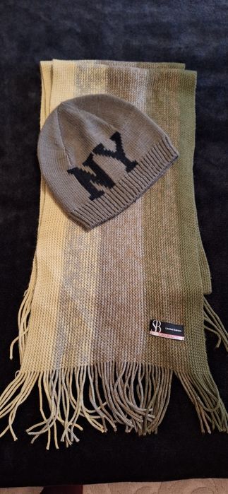 Нов сет шал и шапка Sonia Buratti