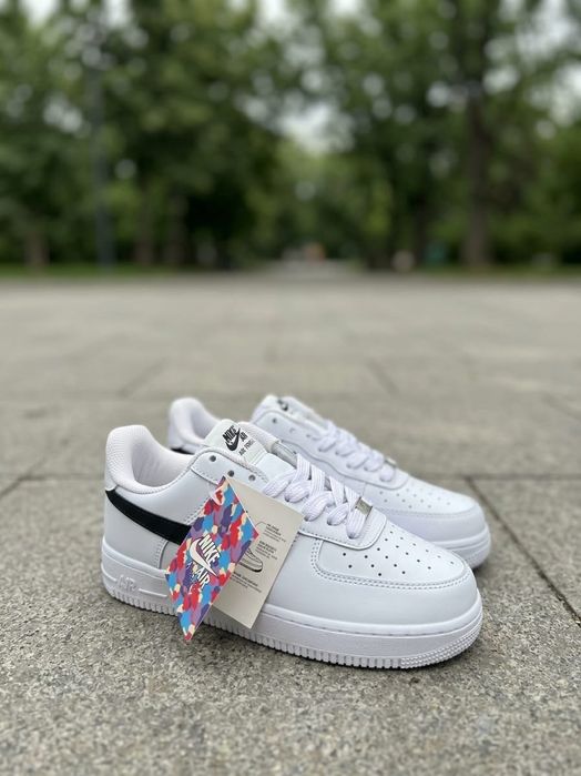 Adidasi Nike Air Force 1 Alb 07 - Model Unisex