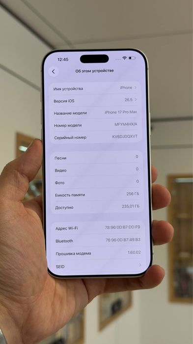 iPhone 17 Pro Max | 256 GB