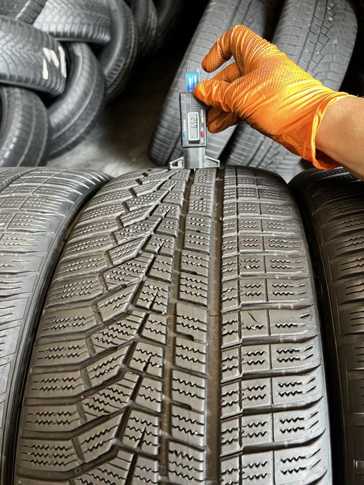 4 anvelope iarna 225/45/18 , Hankook , RunFlat , DOT 2023 , 6.5 mm !