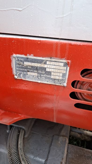 Miniexcavator Takeuchi TB016, 1,8t, an;2011