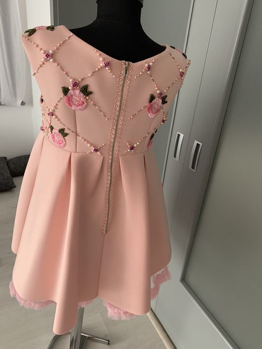 Rochie ocazie lucrata manual