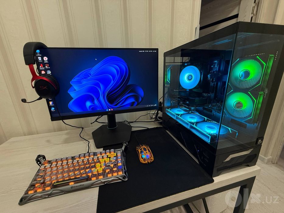 Gaming PC Ryzen 7 7800X3D/ RTX 5060 8GB/ 16GB DDR5/ SSD 1TB/ 25" 400Hz