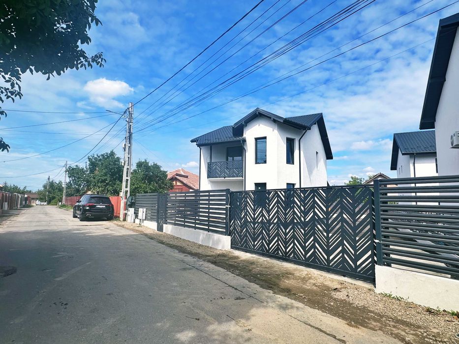 Casă nouă, eficientă energetic, cu toate utilitățile in Mărăcineni
