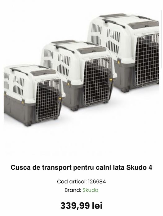 Cusca catei talie medie model skudo 4