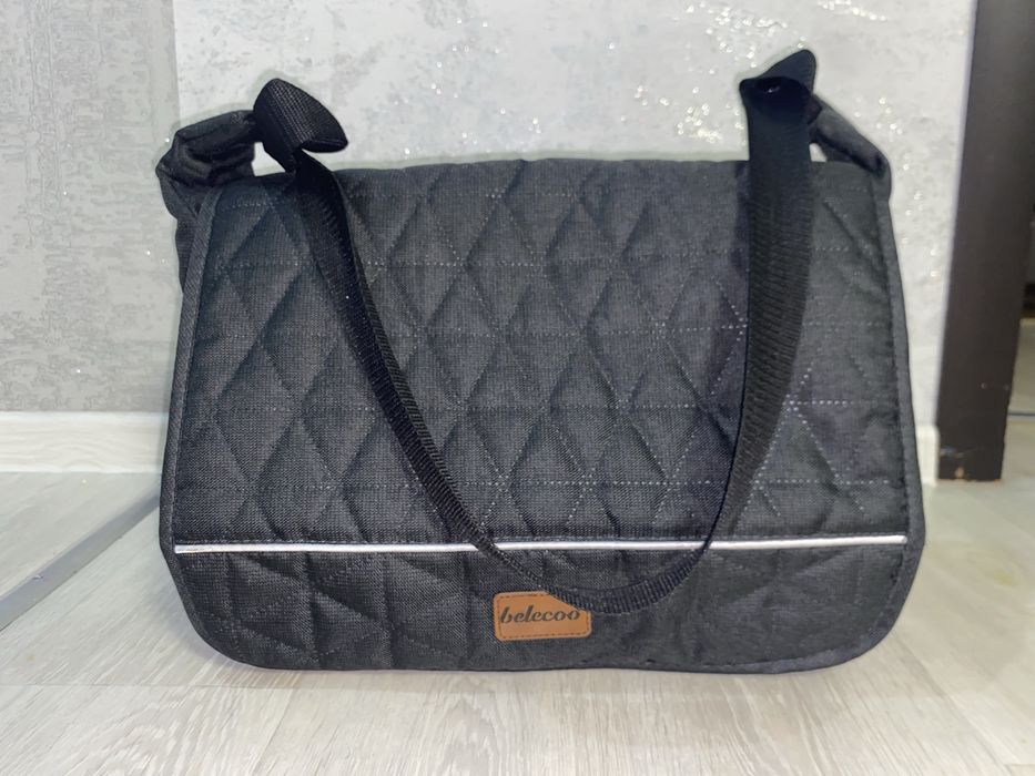 Продам коляску трансформер Belecoo 2в1 серого цвета