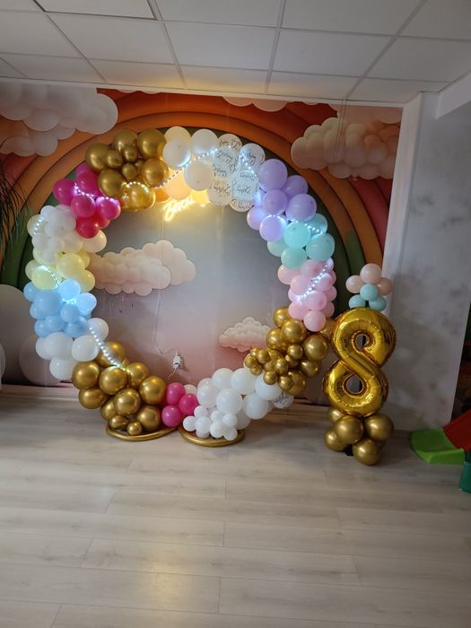 Lumânări, aranjamente hand made , marturii, arcada baloane