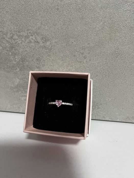 Прекрасен пръстен Bijou Brigitte – нов, размер 54, розов камък