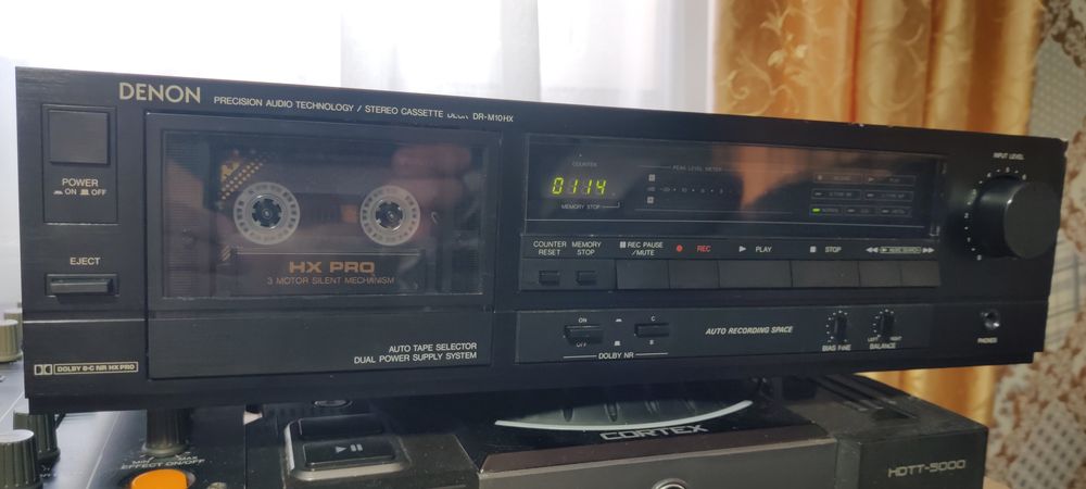 Deck Pioneer și Denon dr-m10hx