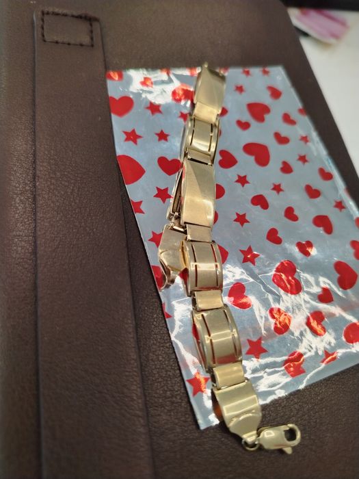 Златна гривна 14к