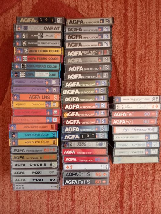 Casete audio AGFA