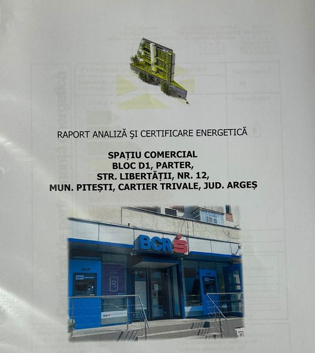 Spațiu com. de închiriat - 233 m2 - Pitești, Trivale, complex, parter