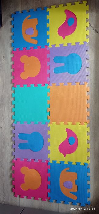 Мек пъзел за под