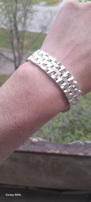 Сребърна Поръчкова Гривна