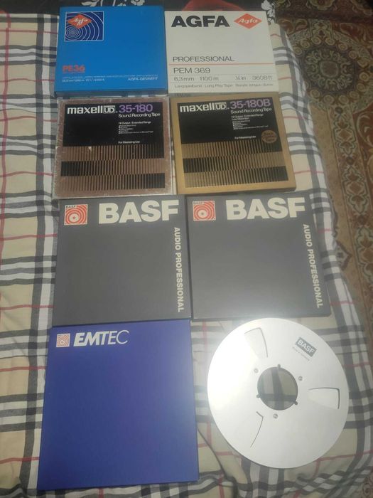 Set benzi magnetofon de 26,5 pe Nab