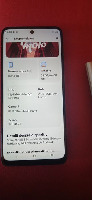 Vând telefon Motorola