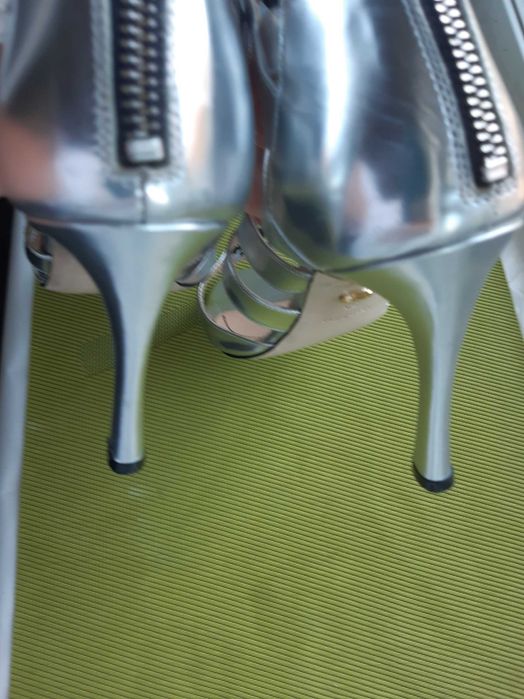 sandale argintii Cristhelen B, marimea 39