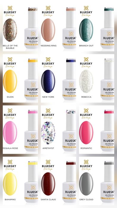 Нови гел лакове BLUESKY