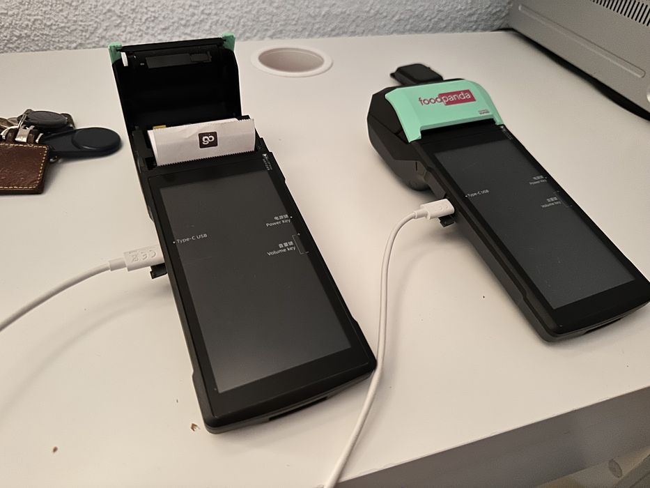 2 POS SUNMI V2s  T5940 wireless,Type C, 2 slot Sim,4G, android - NOI