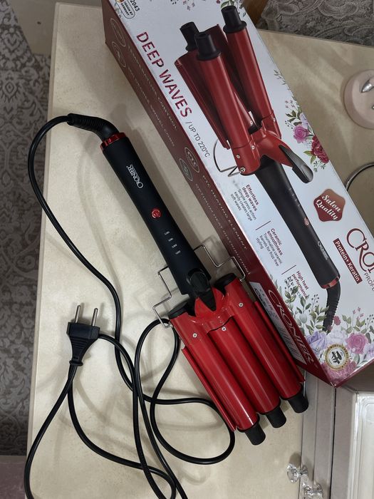 тройная плойка для волос