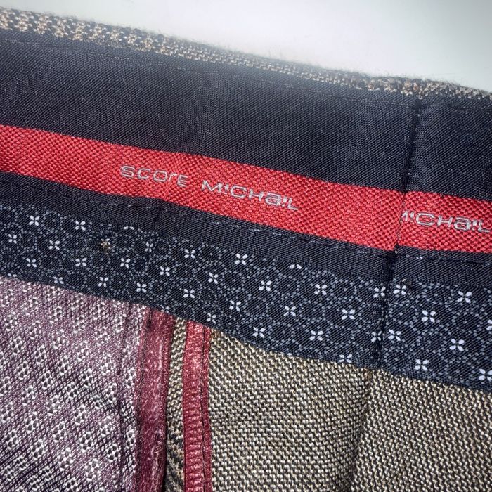 Pantaloni cadrilati Score Michail superbi