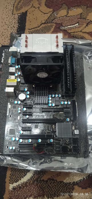 Дъно, РАМ, Процесор - FX6350 + 16GB RAM + ASRock 970DE3/U3S3 + кутия