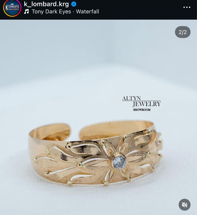 Браслеты блезык золото