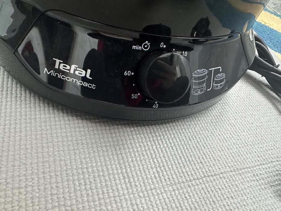 Aparat de gatit la aburi TEFAL MiniCompact VC139810, 2 cosuri