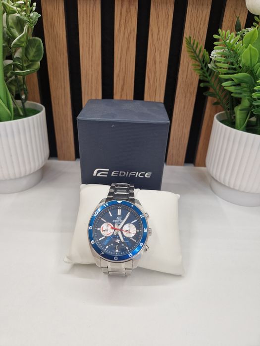 CEAS CASIO EDIFICE / QUARTZ / Curea metal / Cadru metal #56529