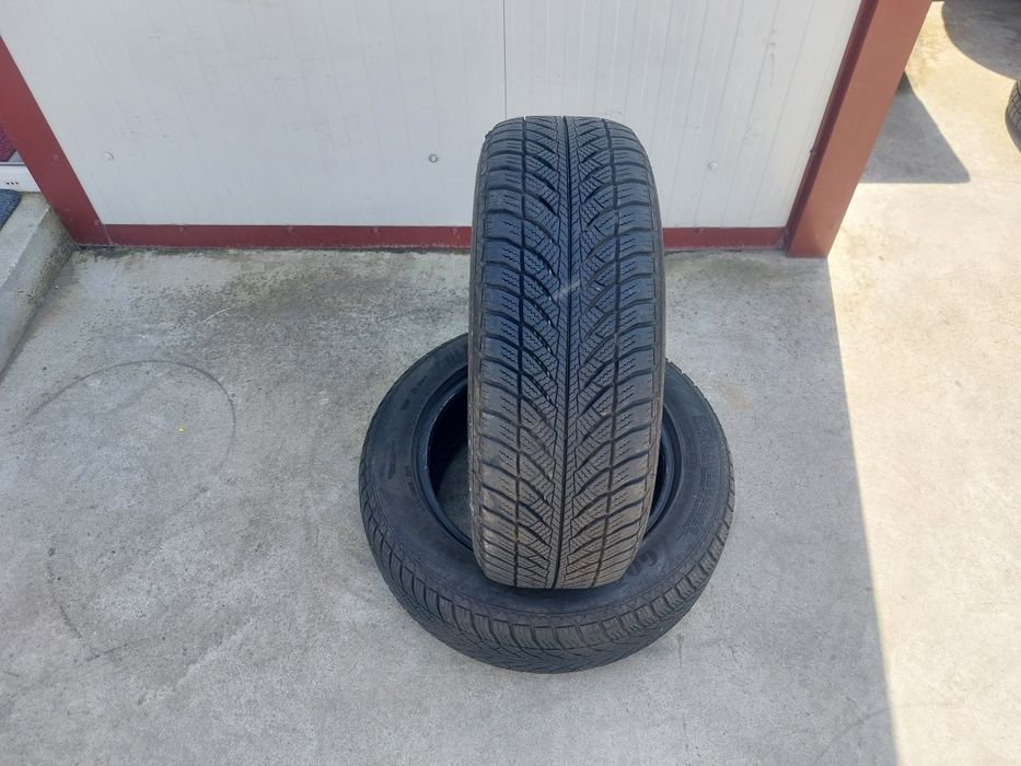 125 lei bucata! Doua anvelope M+S RFT 205 60 16 Goodyear! 6 mm